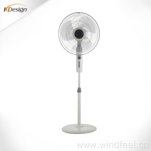 Plastic pedestal custom 3 speed stand fan
